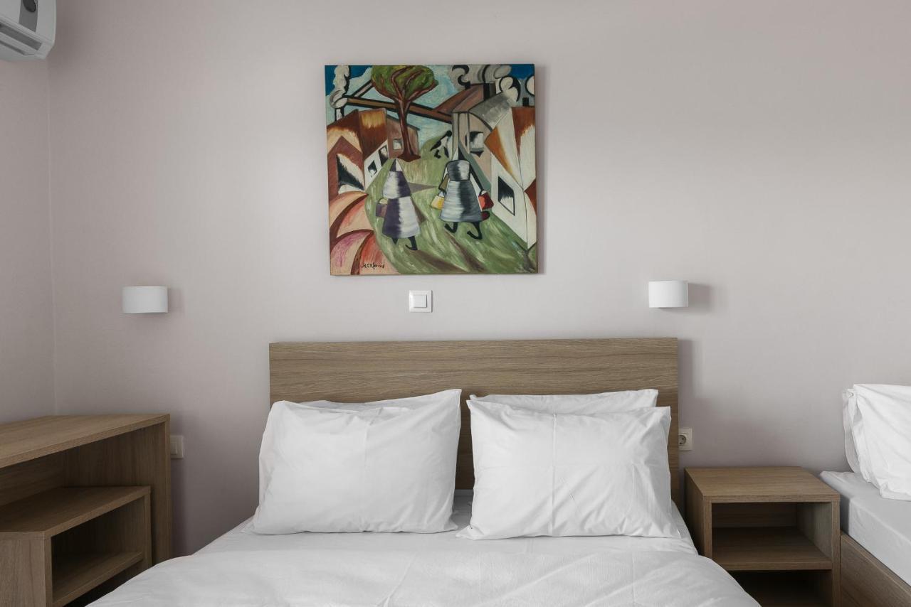 Апартаменты Blue Flag, Nilie Hospitality Mgmt Олимпиаки-Акти Экстерьер фото